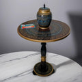 16-Inch Naqshi Art Table - wcspk