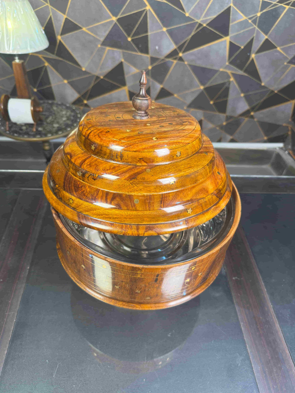 wooden buffet