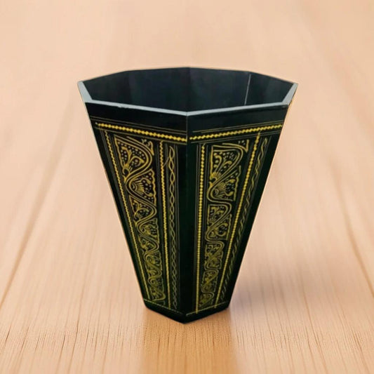 Naqshi Art Wooden Dustbin - wcspk