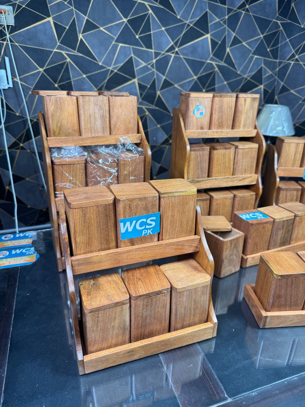 pure wooden new spice box