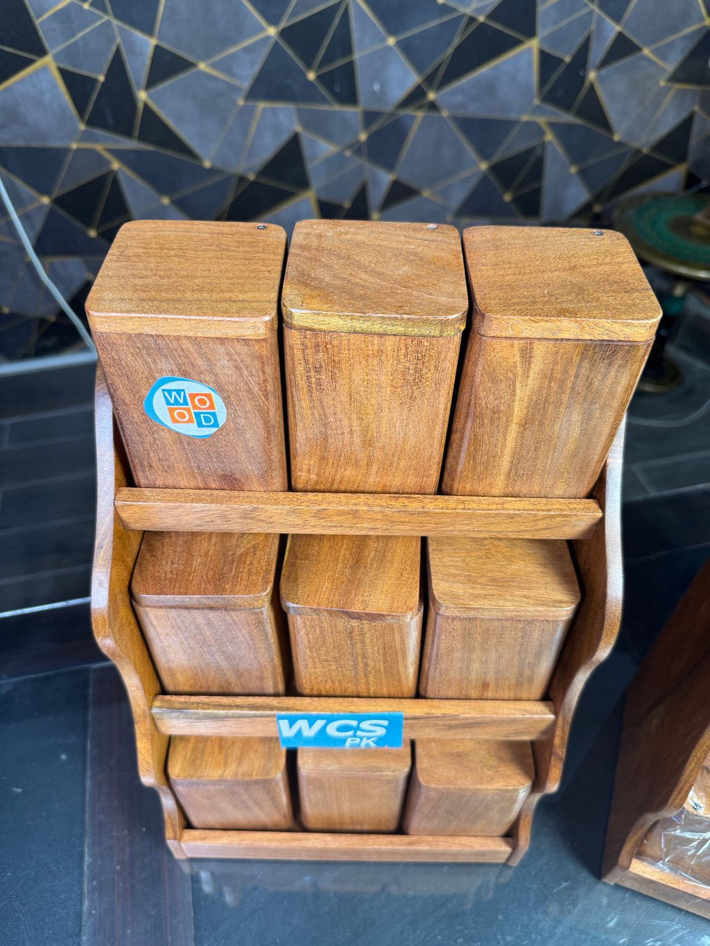 pure wooden new spice box