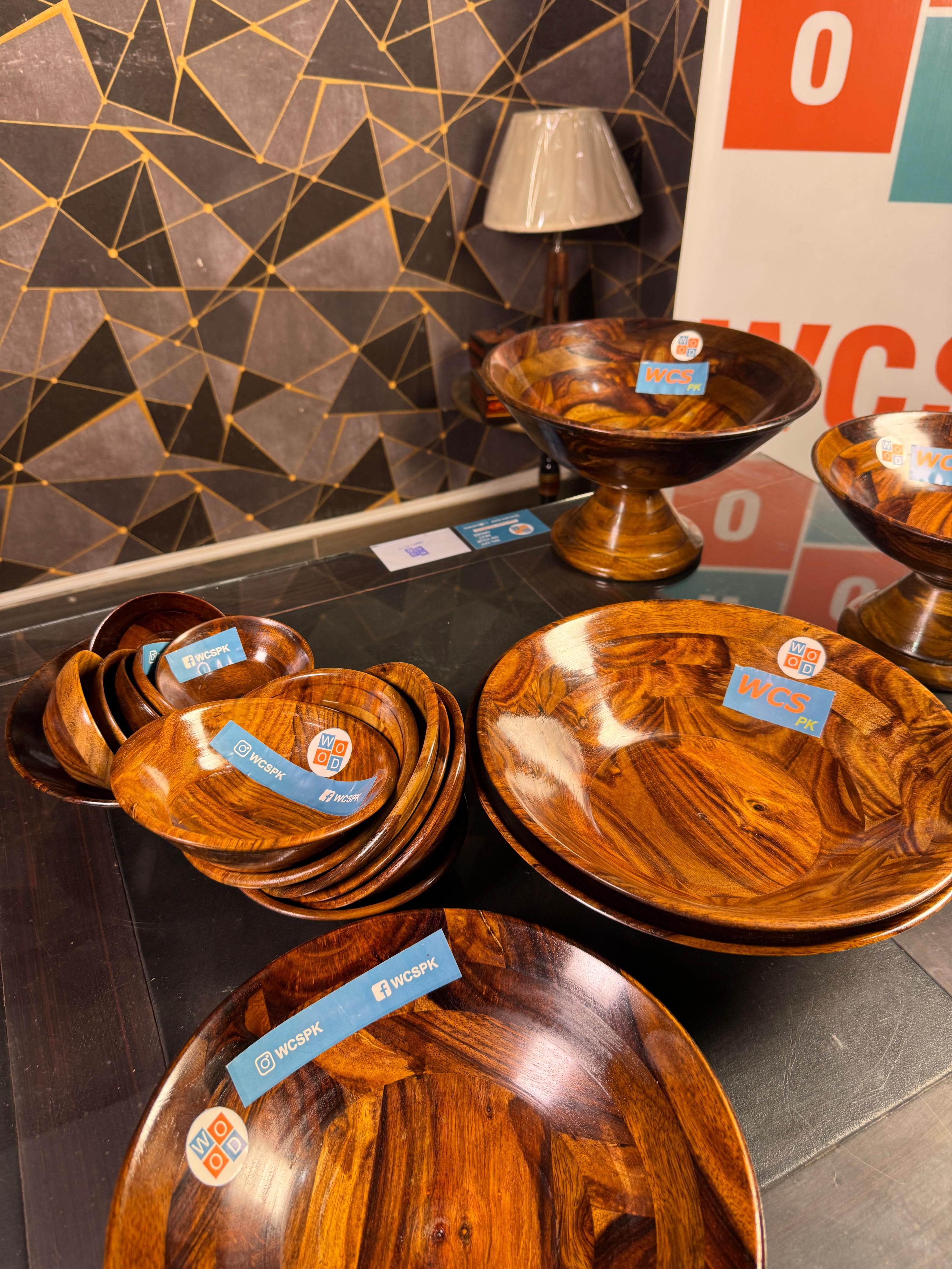wooden bowl sets