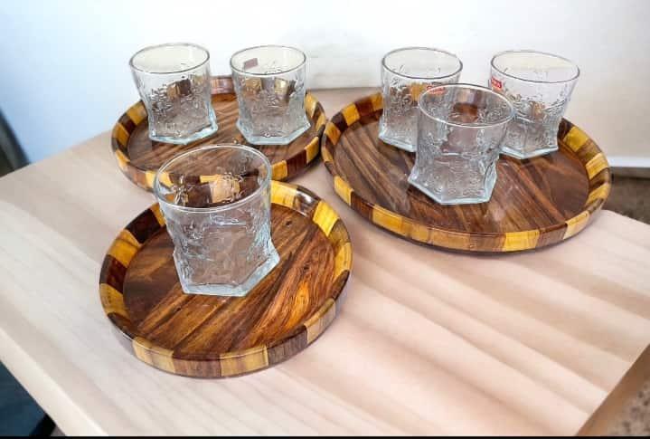Wooden Plate Set - wcspk