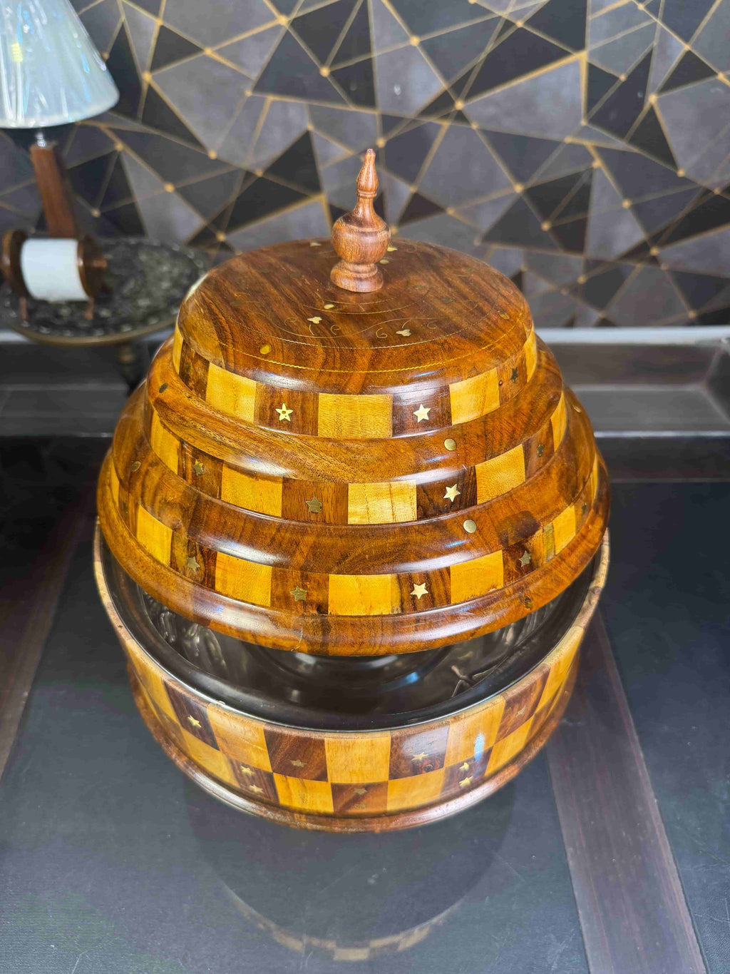 wooden buffet tukri